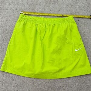 Nike Neon Lime Tennis Skirt